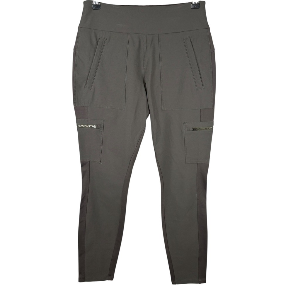 Athleta Headlands Hybrid Cargo  6 Dark Gray Hiking Trekking Pants